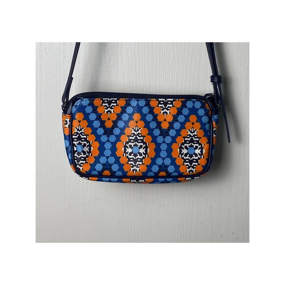 Vera Bradley‎ Small Crossbody Marrakesh Beads Blue Orange White Purse Bag - Picture 4 of 10